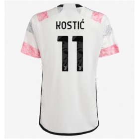 Juventus Filip Kostic #11 Borta Kläder 2023-24 Kortärmad